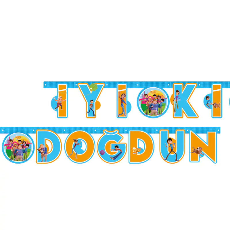 Rafadan Tayfa İyi Ki Doğdun Banner (2 m)